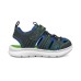 Skechers C Fle Sandal 2.0 Anti Slip Wear Resistant Children's Sandals Blue Green Children Aged 3 7 Years Old 21