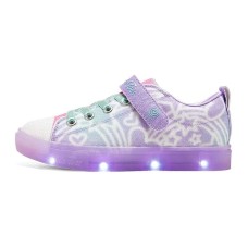 Skechers Slip Resistant Low Top Kids' Skateboarding Shoes Purple Teenagers Фиолетовый, 32
