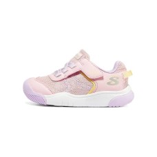 Skechers Kids Low Top Toddler Shoes Pink Purple Infant And Toddler Pink Purple, 26
