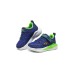 Skechers Wear-Resistant Slip-Resistant Low-Top Toddler Shoes Blue Green Infant And Toddler ЗЕЛЕНОВАТО-СИНИЙ, 23