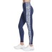 Women's Go Walk Paisley-Stripe Full-Length Leggings Wlb-white, XS