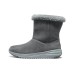 Skechers ON THE GO Thermal Knee High Snow Boots Women's Gray Серый, 40