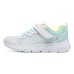 Skechers Slip-Resistant Breathable Lightweight Kids Lifestyle Shoes White Multi-colored Teenagers White multi-colored, 28.5
