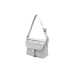 Skechers Fabric Messenger Bag Shoulder Bag Crossbody Bag Regular Unisex Moon Rock Gray Moon Rock Gray