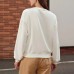 Skechers Sweatshirt Women's Marshmallow White Белый, 2XL