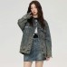 Jeep Denim Jacket Unisex Yellow Mud Yellow Mud, XL
