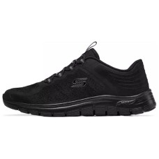 Skechers Arch Fit Anti-Slip Wear-Resistant Low-Top Casual Shoes Women's Black Черный, 38