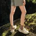 Skechers Casual Shorts Women's Vetiver Rock Blue Grass Green/01DR, L