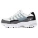 Skechers D'Lites Low Top Daddy Shoes White/Grey Women's 35