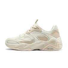 Skechers DLITES Durable Breathable Low-Top Chunky Sneakers Women's Natural 36