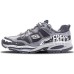 Skechers Vigor Anti-Slip And Wear-Resistant Breathable Low-Top Casual Shoes Men's Gray Черный, 39.5