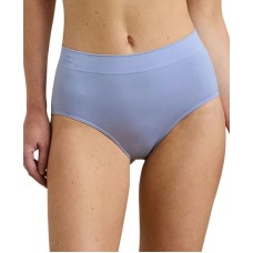 Women's Seamless Stretch Jersey High-Rise Brief Underwear 4L0012 Soft Hydrangea, M