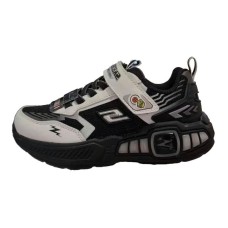 Skechers Kids Breathable And Lightweight Kids Lifestyle Shoes Black White Kids' Черно-белый, 32
