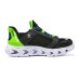 Skechers Cushioning, Wear Resistant Kids Lifestyle Shoes Black Green Kids' Черно-зеленый, 32