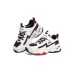 Skechers D'LITES Series 4.0 Cushioning Anti-Slip And Wear-Resistant Kids Lifestyle Shoes White Blue Red Teenagers 39