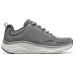 Skechers D'lux Fitness Anti-Slip Wear-Resistant Low-Top Running Shoes Men's Gray White 44