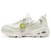 Skechers D'Lites 1.0 Shoes 'Cream White Green' Women's 35.5