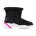 Skechers Girls Cushioning, Wear Resistant Ankle Length Kids' Boots Black Pink Red Teenagers Black/Pink, 36