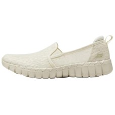 Skechers Go Walk Smart Breathable Lightweight Low-Top Casual Shoes Women's Beige Бежевый, 37