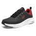 Skechers Vapor Foam Cloud Trace Anti-Slip Wear-Resistant Low-Top Casual Shoes Men's Black Red Красно-черный, 43