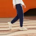 Skechers Colorful Knitted Sweatpants Men Marine Blue/00DU Marine Blue/00DU, S