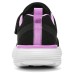 Skechers Wear-Resistant Slip-Resistant Kids' Training Shoes Black Purple Teenagers Черный, 27.5