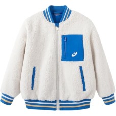 Asics Baseball Jacket Milk White Teenagers Milk White, 150