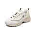 Skechers Slip-Resistant Low-Top Casual Shoes Women's Beige Brown Бежевый, 38.5