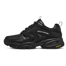 Skechers Vigor 3.0 Cushioning Anti-Slip And Wear-Resistant Low-Top Chunky Sneakers Men's Black 41