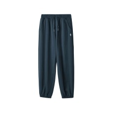 Skechers Romantic Crown Collaboration Series Knitted Sweatpants Unisex Safety Blue Safety Blue, M