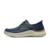 Skechers Slip Ins Breathable Low-Top Casual Shoes Men's Blue Синий, 40