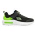 Skechers Cushioning Wear-Resistant Low-Top Kids' Running Shoes Black Green Kids' Черно-зеленый, 28.5