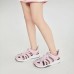 Skechers Wear-Resistant Breathable Slip-Resistant Children's Sandals Pink Teenagers 30