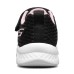 Skechers Comfy Flex 2.0 Slip Resistant Cushioning Abrasion Resistant Low Top Casual Shoes Black/Pink Teenagers 27.5