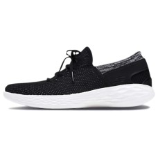 Skechers You Running Shoes Black/White Women's 35