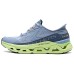Skechers Cushioned Slip-Resistant Low-Top Casual Running Shoes Women's Blue Blue/Multicolor, 39