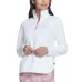 Sketchers Women's Ottoman-Rib Quarter-Zip Top Белый, L