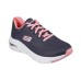 Skechers Arch Fit Cushioned Anti-Slip Wear-Resistant Breathable Lightweight Low-Top Casual Shoes Women's Blue Pink 40