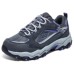 Skechers OUTDOOR Support Low-Top Casual Shoes Women's Gray/Purple/Black Gray/Purple/Black, 37