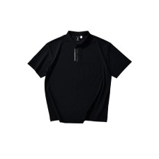 Skechers Polo Shirt Men's Carbon Black Carbon Black 0018, L