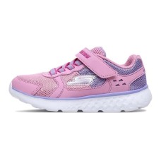 Skechers Go Run 400 Sparkle Sprinters Wear-Resistant Slip-Resistant Low-Top Kids' Running Shoes Pink Purple Teenagers 37
