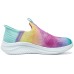 Skechers Girls Hands Free Slip-Ins Cushioning Wear-Resistant Low-Top Kids' Running Shoes Multicolor Teenagers Разноцветный, 36