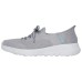 Skechers Slip Ins GO WALK Joy - Abby Anti-Slip Wear-Resistant Breathable Lightweight Low-Top Casual Shoes Women's Gray Серый, 36