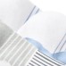 Skechers Mid-Calf Socks Unisex 2 Pack Bright White/cold Light Blue 2 Pack (Bright White/Cool Light Blue), S