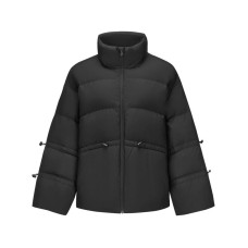 Skechers Down Jacket Women's Midnight Black Deep Night Black, M