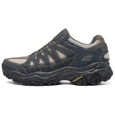 Skechers OUTDOOR MENS Anti-Slip Wear-Resistant Low-Top Hiking Shoes Men's Gray Серый, 39