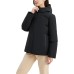 Skechers Basic Sports Series Down Jacket Women's Carbon Black Черный, S