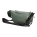 Skechers Fabric Fanny Pack Regular Unisex Black & Orchid Green Black with Dragon Tongue Green Accents