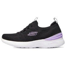 Skechers Anti Slip Wear Resistant Low Top Casual Running Shoes Women's Black Черный, 35