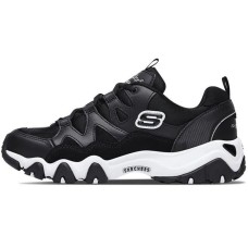 Skechers D'Lites 2.0 Low Top Running Shoes Black Women's 35